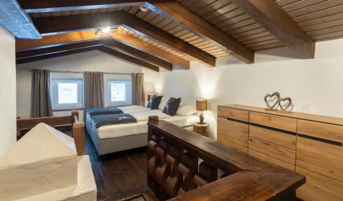 Voodi või voodid majutusasutuse Hotel Residenz Hochalm - Joker Card Partner toas