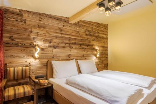 Putzenhof Appartementsにあるベッド
