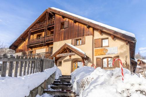 Auberge La maison de Catherine durante l'inverno