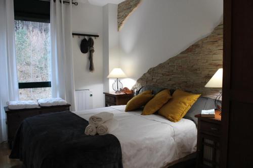 Postel nebo postele na pokoji v ubytování Apartamento Sauce