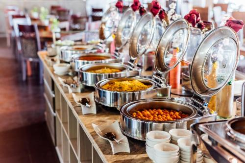 Comida en el resort o alrededores