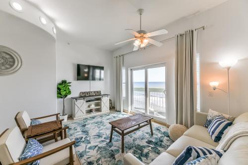 Posezení v ubytování Galveston Luxury High Rise Oceanfront
