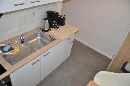 Dapur atau dapur kecil di FEWO Frankendamm Stralsund