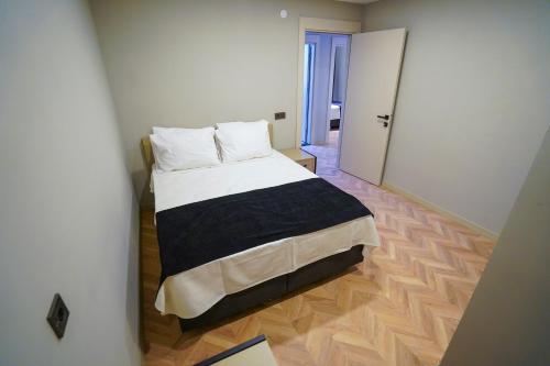 Cama o camas de una habitación en Moon Suites