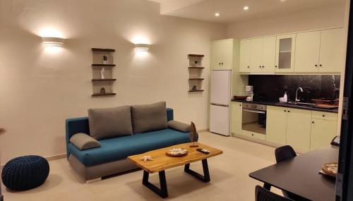 Kuchyň nebo kuchyňský kout v ubytování Aelia Mare Apartments Nr2