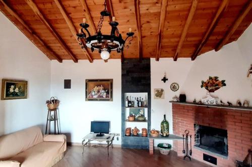 Posezení v ubytování Casa Leopina Apri gli occhi e vola oltre il mare