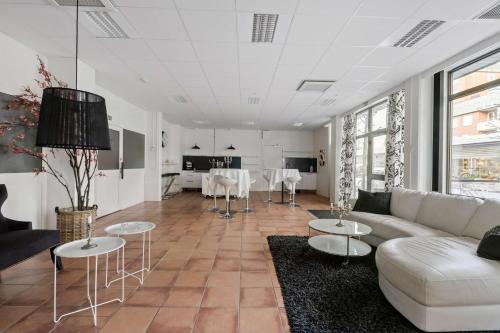 Best Western Hotel Statt Katrineholmにあるシーティングエリア