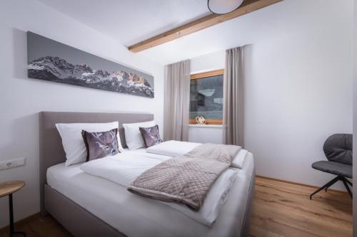 Una cama o camas en una habitación de Apartment Streif LXL