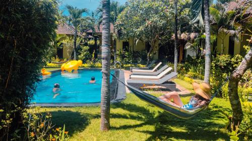 Bazén v ubytování Arco Iris Boutique Hotel & Restaurant nebo v jeho okolí