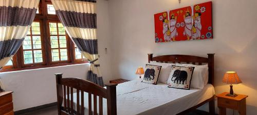 Ein Bett oder Betten in einem Zimmer der Unterkunft The Comfort