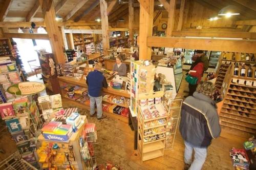 an overhead view of a store with people in a store at Jurassic Dino Suite Jiminy-Must See Sleeps 4 in Hancock