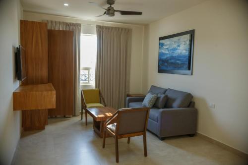 Posezení v ubytování Casa Maria Boutique Hotel