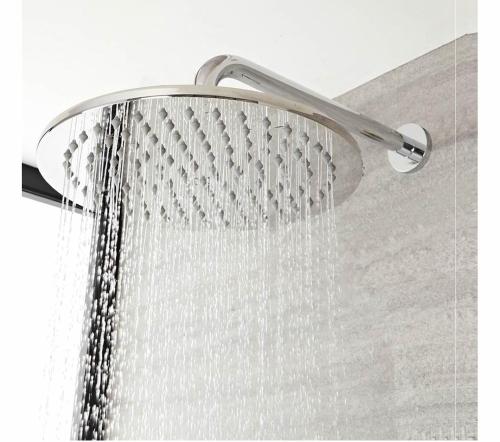 a shower with a shower head in a bathroom at EVN Boutique Hotel in Yerevan