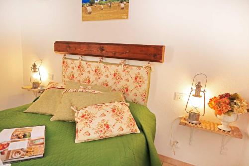 Ένα ή περισσότερα κρεβάτια σε δωμάτιο στο Agriturismo Masseria Alberotanza