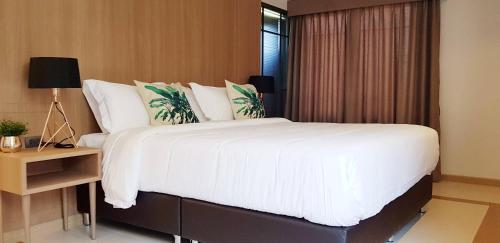 Katil atau katil-katil dalam bilik di Hotel Matana