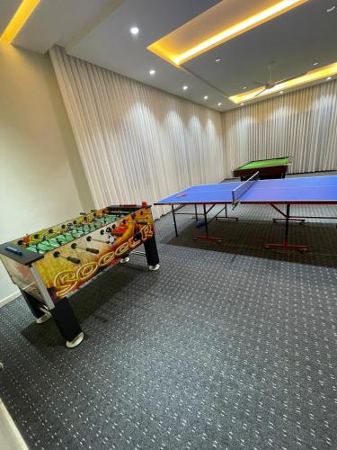 Kemudahan pingpong di مزرعة وفيلا الريان وادي رم atau berdekatan