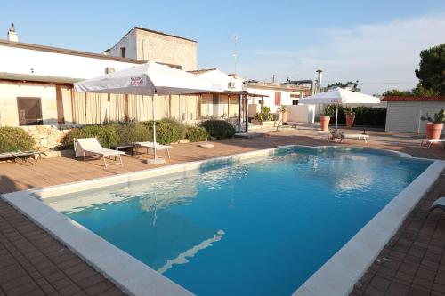 Πισίνα στο ή κοντά στο Agriturismo Masseria Alberotanza