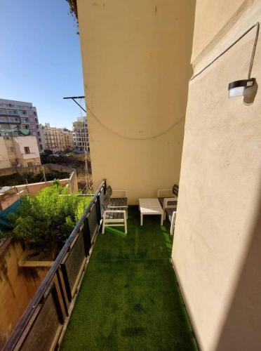 Balkón nebo terasa v ubytování Sky Apartment 1