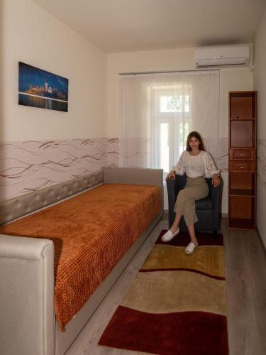 Katil atau katil-katil dalam bilik di Bokor Vendégház