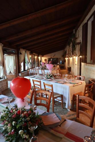 Εστιατόριο ή άλλο μέρος για φαγητό στο Agriturismo Masseria Alberotanza