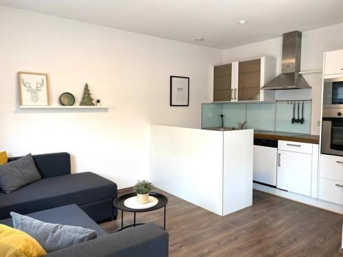 Kuchyň nebo kuchyňský kout v ubytování Ferienwohnung, Fischerbach im Kinzigtal