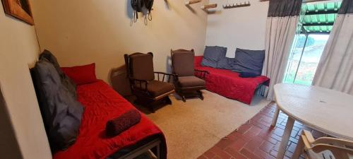 Posezení v ubytování Aloe Inn Guest Farm