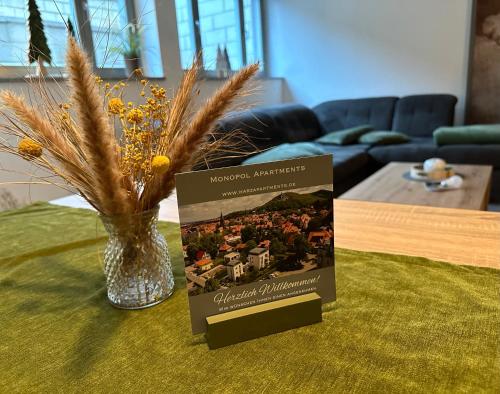 Χώρος καθιστικού στο Monopol Apartments