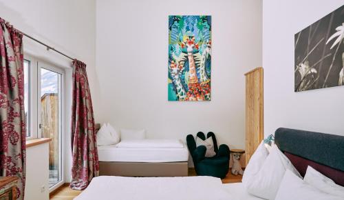 Postel nebo postele na pokoji v ubytování Home suite home