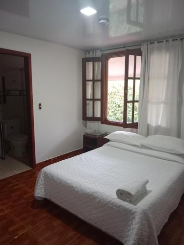 Letto o letti in una camera di Finca Campestre El Encanto