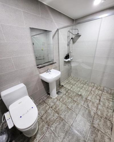 Koupelna v ubytování Hotel Gongjicheon