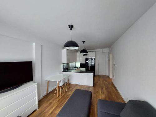 Η κουζίνα ή μικρή κουζίνα στο Apartament Reformacka