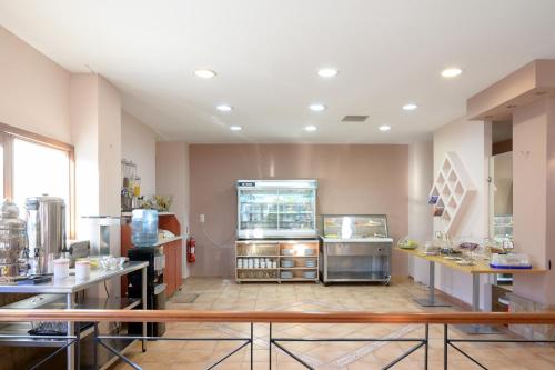 Køkken eller tekøkken på Ilioxenia Chios Studios & Apartments