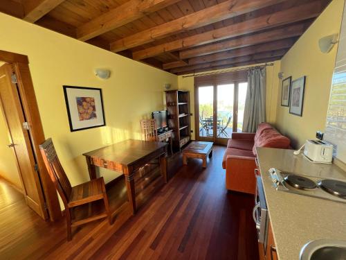 Posezení v ubytování Apartamentos Monterodiles