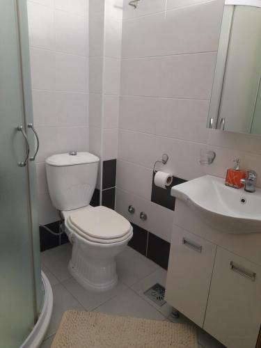 Vonios kambarys apgyvendinimo įstaigoje Apartmani Jokic