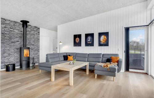 Χώρος καθιστικού στο 3 Bedroom Awesome Home In Aabenraa