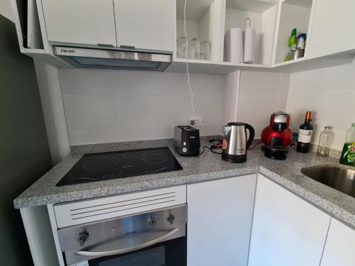 Kuchyň nebo kuchyňský kout v ubytování Lomas de Puyai