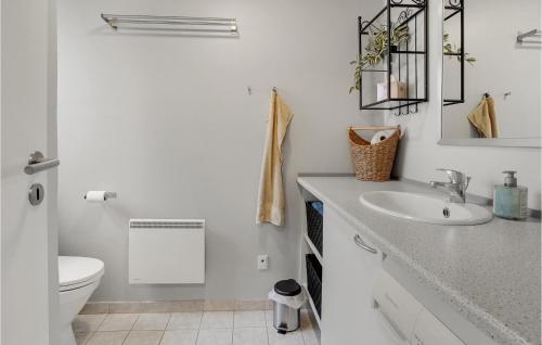 Koupelna v ubytování Cozy Home In Give With Kitchen