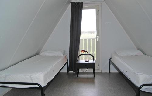 Giường trong phòng chung tại Verzicht
