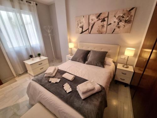 Postel nebo postele na pokoji v ubytování Ronda Centro - Love