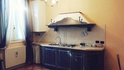 Kuhinja oz. manjša kuhinja v nastanitvi Casa Papi