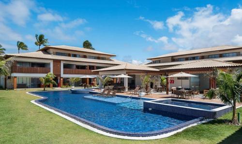 Lindo Village Beira Mar na praia Itacimirim