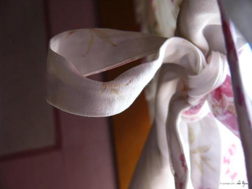 a roll of white tape hanging from a window at La Vigna B&B in Treviso