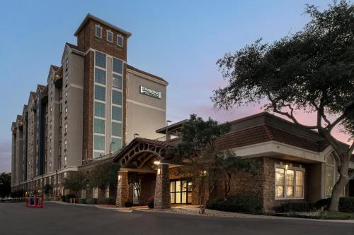 a rendering of the exterior of a hotel at Staybridge Suites San Antonio Airport by IHG in San Antonio