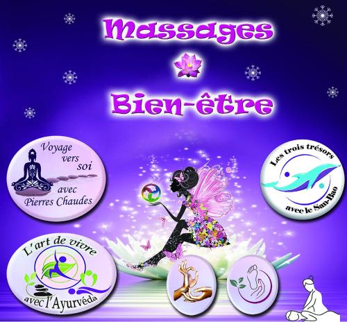 a group of stickers with a fairy andodiac signs at Le Domaine du Châtelet in Ferdrupt