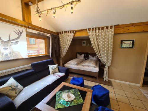 Ένα ή περισσότερα κρεβάτια σε δωμάτιο στο Verena's Parkhotel