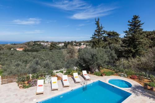 Luxury Crete Villa Villa Melpomeni 5 Bedrooms Private Pool