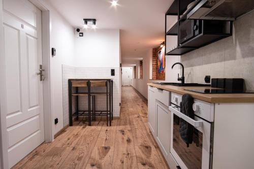 Dapur atau dapur kecil di Dream Aparts - Piotrkowska 152 Select