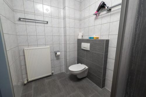 Koupelna v ubytování B&B Hotel Heimgartl