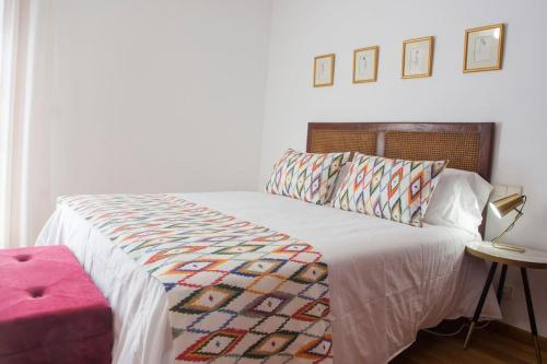 Andalusian villa on the sea and the bay of Malaga