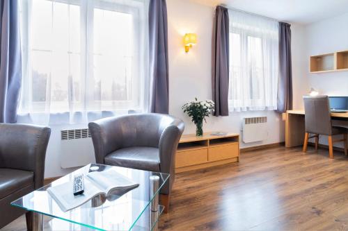 O zonă de relaxare la Warsaw Apartments - Apartamenty Wilanów